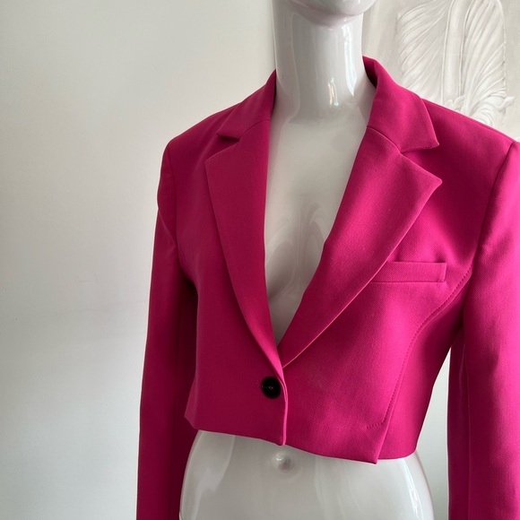 Zara Pink Blazer - Picture 6 of 10